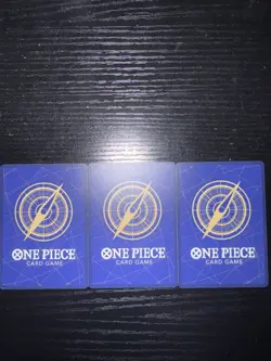 One Piece Card Game Monkey D Luffy OP10-111 Japanese 3x Rare Royal Blood - Image 2