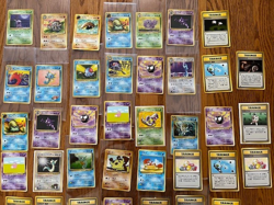 Vintage Japanese Pokemon cards _Lot of 38_ NM _ Fossil , Base & Gym - Image 2