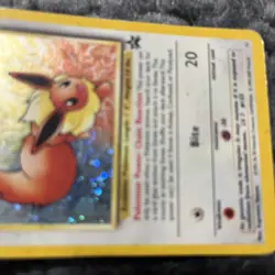Eevee Black Star Promo 11 RARE Holo Pokemon Card Well Used Condition - Image 5