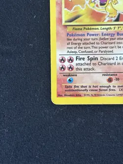 Pokemon TCG Charizard Base Set 2 4/130 Holo Rare Card WOTC 2000 - Image 5