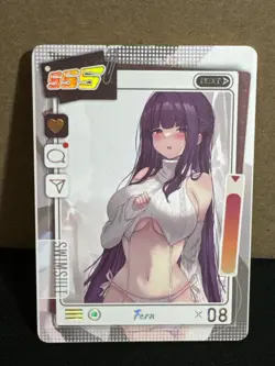 Goddess Story: Genki Parade Anime Waifu Card Fern SSS Rarity Numbered 051/066 - Image 1