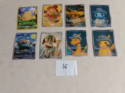 8 Pokemon x Van Gogh Black Star Promo ACG Art Card - Image 1