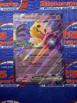 Mimikyu ex Full Art Holo 069/159 Scarlet Violet Journey Together Pokemon Card - Image 1