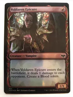 MTG Innistrad: Crimson Vow Voldaren Epicure Showcase Foil 308 LP - Image 1