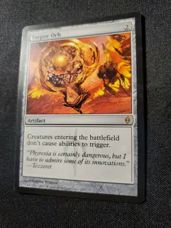 Torpor Orb New Phyrexia VLP Regular Rare Legacy Magic The Gathering MTG Tcg - Image 3