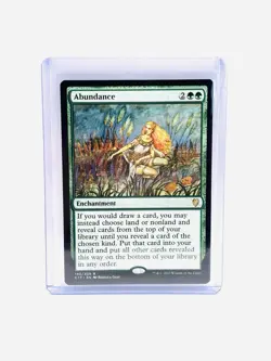 Magic The Gathering, Abundance, Commander 2017, Regular MT/NM - Image 1