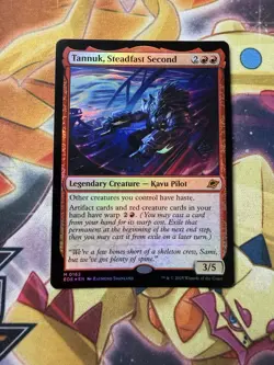 MTG Edge of Eternities - Tannuk, Steadfast Second - FOIL - Mythic 0162 NM - Image 1