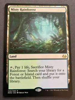 MTG Misty Rainforest {Modern Masters 2017} - NM - Image 1