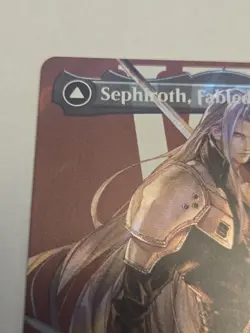 Sephiroth, Fabled SOLDIER (Borderless) (Surge Foil) Final Fantasy Foil - NM - Image 4