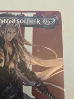 Sephiroth, Fabled SOLDIER (Borderless) (Surge Foil) Final Fantasy Foil - NM - Image 5