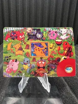 Pokemon Vintage Pocket Monsters Vending HOLO Prism Sticker Bandai 1999 Nintendo - Image 1