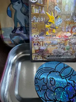 Pokemon TCG Alakazam EX 201/165 Special Illustration Rare Scarlet & Violet 151 - Image 5