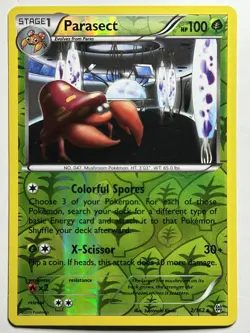Parasect Reverse Holo XY - BREAKthrough 2/162 LP-NM Pokemon Card - Image 1