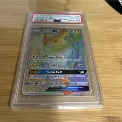 Pokemon Raichu GX Shining Legends Secret Rare Full Art #75 PSA 10 Gem Mint - Image 4