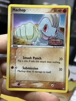 Machop 53/108 EX Power Keepers 2007 Reverse Holo Pokemon Card TCG - Image 3