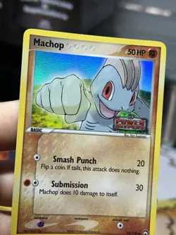 Machop 53/108 EX Power Keepers 2007 Reverse Holo Pokemon Card TCG - Image 4