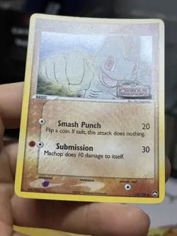 Machop 53/108 EX Power Keepers 2007 Reverse Holo Pokemon Card TCG - Image 5