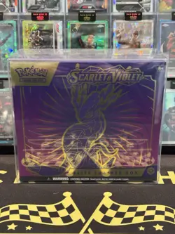 Pokemon TCG: Scarlet & Violet Base Set Elite Trainer Box ETB Sealed w/Case - Image 1