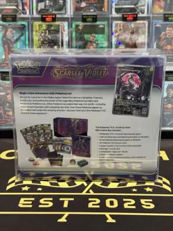Pokemon TCG: Scarlet & Violet Base Set Elite Trainer Box ETB Sealed w/Case - Image 3