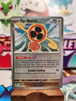 Fan Rotom 085/131 Master Ball - Prismatic Evolutions - Pokemon TCG - SHIPS FAST - Image 1
