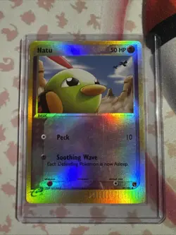 Pokemon TCG Natu EX Sandstorm 69/100 Reverse Holo Common - Image 1