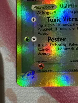 Pokemon: Volbeat #53/100 Reverse Holo EX Sandstorm E-Series 2003 - LP/NM - H34 - Image 2