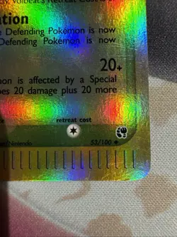 Pokemon: Volbeat #53/100 Reverse Holo EX Sandstorm E-Series 2003 - LP/NM - H34 - Image 3