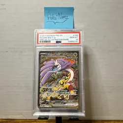 PSA 10 Raging Bolt ex 166/131 Prismatic Evolutions SIR GEM MINT Pokemon - Image 1