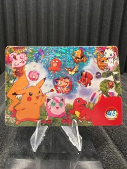 Pokemon Vintage Pocket Monsters Vending HOLO Prism Sticker Bandai 1999 Nintendo - Image 1