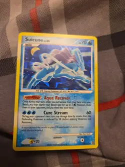 Suicune LV.44 Holo Rare Secret Wonders 19/132 DPBP#295 LP English Pokemon TCG - Image 3