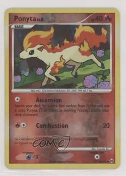Ponyta Reverse Foil Pokemon Platinum Arceus #46 2009 - Image 1