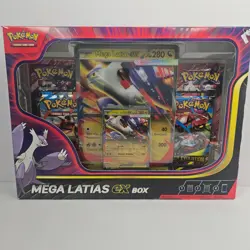Pokemon Mega Latias EX Box Sealed TCG Factory Sealed Vintage XY Era - Image 1