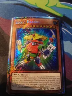 Block Dragon 1st Edition Platinum Secret Rare RA04-EN268 Yu-Gi-Oh! - Image 1