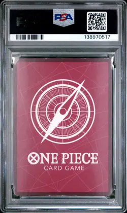 2022 ONE PIECE STARTER DECK ST01-STRAW HAT CREW #001 MONKEY D. LUFFY PSA 6 - Image 2