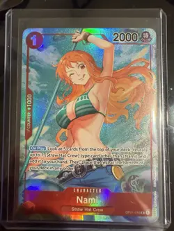 One Piece Nami OP01-016 Nami (Parallel) - Romance Dawn (OP01) - Image 1