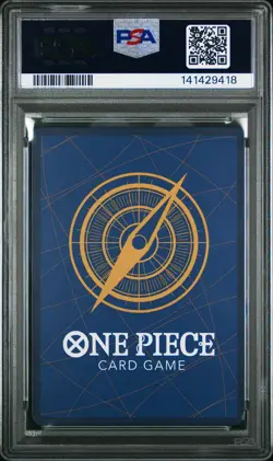 2023 ONE PIECE OP04-KINGDOMS OF INTRIGUE SPECIAL ALTERNATE ART MAGELLAN PSA 10 - Image 2