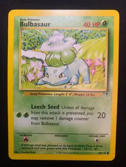 BULBASAUR - 68/110 - LEGENDARY COLLECTION - POKEMON CARD - LP - Image 1