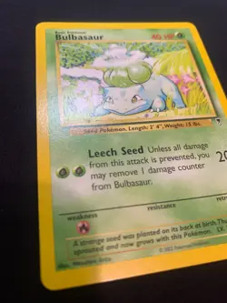 BULBASAUR - 68/110 - LEGENDARY COLLECTION - POKEMON CARD - LP - Image 2