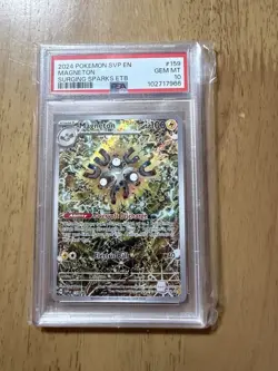 Pokemon TCG Magneton SVP 159 Promo Card PSA 10 - Image 1