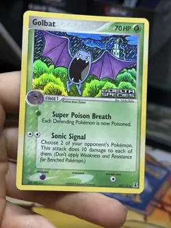 Golbat 43/113 EX Delta Species 2005 Reverse Holo Pokemon Card TCG - Image 3