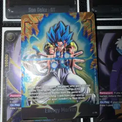 Bandai Dragon Ball Super Card Game Energy Marker Gogeta E-126 2nd Anniversary - Image 1