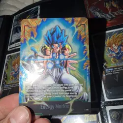 Bandai Dragon Ball Super Card Game Energy Marker Gogeta E-126 2nd Anniversary - Image 3