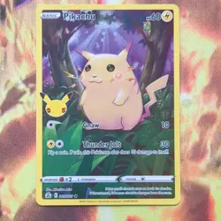 Pokemon Pikachu Celebrations 005/025 Holo Rare Basic 60 HP Card English - Image 1