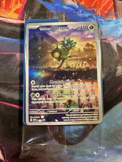 Teal Mask Ogerpon 123 Sv: Scarlet & Violet Promo Cards Holo (Sealed) M/NM - Image 1