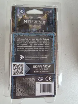 Android Netrunner Station One Data Pack * Sealed NEW OOP - Image 2