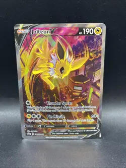 Jolteon V SWSH183 SWSH: Sword & Shield Promo Cards Holo - Image 1