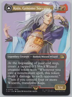 MTG Final Fantasy - Kuja, Genome Sorcerer (Borderless) #399 -i456 - Image 1