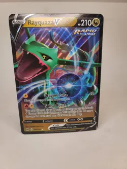 Rayquaza V 100/159 Crown Zenith JUMBO Card Pokemon Sword & Shield Near Mint NM - Image 1