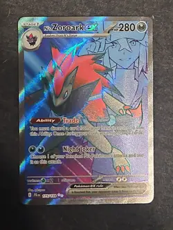 N's Zoroark ex - 175/159 - Journey Together - Pokemon - Image 1