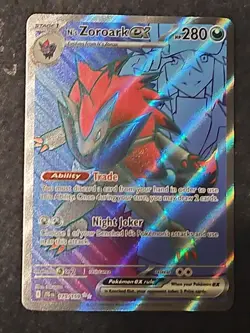 N's Zoroark ex - 175/159 - Journey Together - Pokemon - Image 2